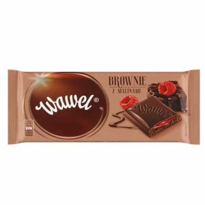 شکلات تخته ای با مغز تمشک واول