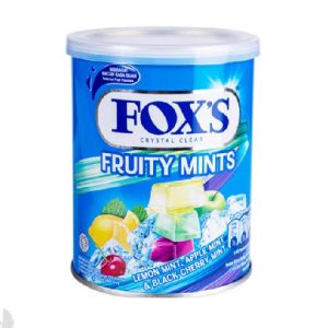 آبنبات نعنا های میوه ای فاکس قوطی