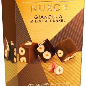 شکلات مخلوط  شیری و تلخ با مغز فندق لینت _ LINDT