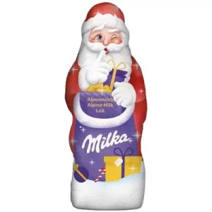 شکلات شیری  میلکا طرح بابانوئل 90 گرم