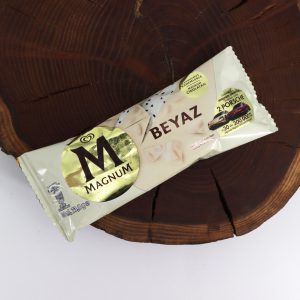 بستنی مگنوم اورجینال شکلات سفید و بادام 70 گرم