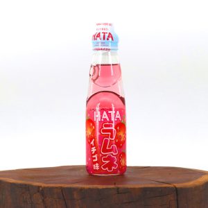 نوشیدنی رامونه ژاپنی با طعم توت فرنگی _ hata  kosen