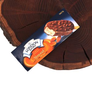 بستنی اورجینال بلژیکی با مغز بادام لندن london daire