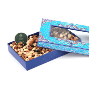 هاردباکس آبی آجیل یلدا – 900 گرم