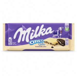 شکلات میلکا oreo white گرم 90