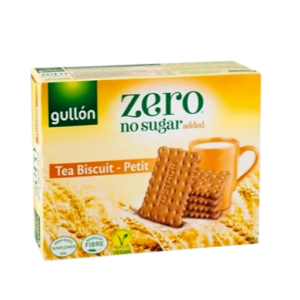 بیسکوییت بدون شکر gullon tea biscuit petit گرم 350